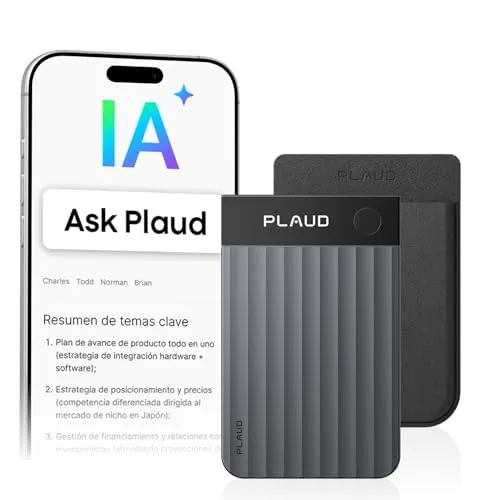 Plaud Note Pro Grabadora de Voz IA Transcripción Resumen Llamadas Reuniones