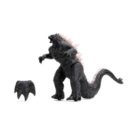 Godzilla Caminante R/C | Figura de acción teledirigida de Godzilla x Kong: The New Empire para niños a partir de 6 años, monstruo de juguete con