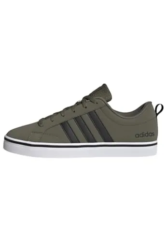 adidas Hombre Vs Pace 2.0 Shoes, Olive Strata/Core Black/Cloud White, 43 1/3 EU