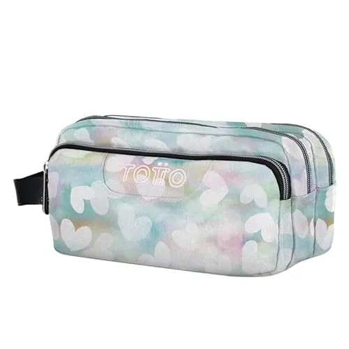 TOTTO Multiuso AGAPEC Glitter Estuche, Juventud Unisex, Multicolor (Multicolor), Talla única