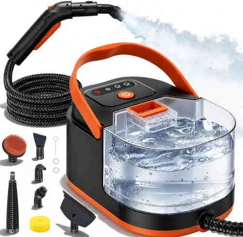 Vaporeta Limpieza Hogar 105°C Alta Presión con Depósito Extraíble 1,5L