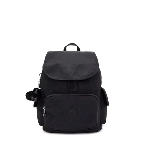 Kipling City Pack S Mochila Pequeña, Talla única, Black Noir