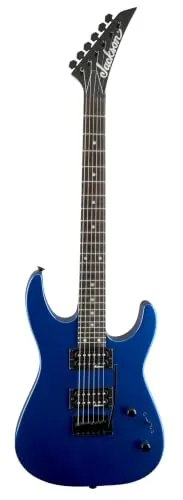 Jackson JS12 Dinky Guitarra Eléctrica Humbuckers Azul Metálico