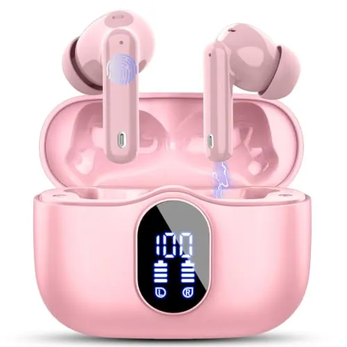 Auriculares Inalámbricos Bluetooth, Auriculares Bluetooth 5.3, HiFi Estéreo