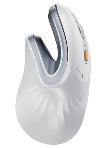 ProtoArc EM11 NL Inalámbrico Ratón Ergonómico Vertical, Recargable