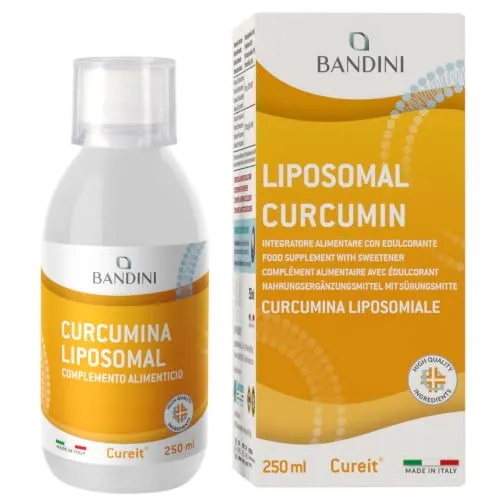 Bandini® Curcumina Cureit® Liposomal líquida 250 ml | 200 mg de curcumin