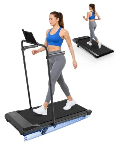 Superun Cinta de Correr con Inclinación, 2,5-3 CV, 1-12km/h, Control App