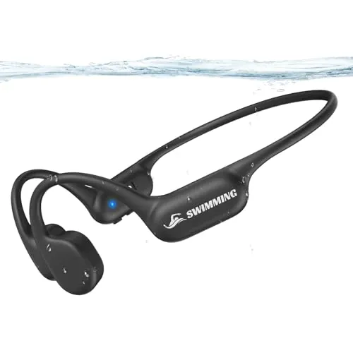 Guudsoud Auriculares Natacion,32GB MP3,Auriculares Oseos Bluetooth 5.4
