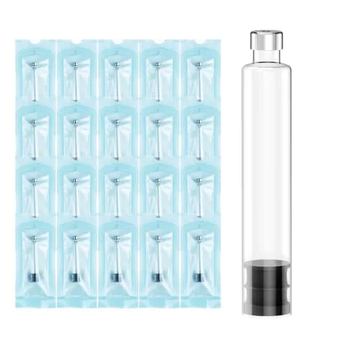 20 cartuchos de 3 ml, esterilizados, compatibles con sistemas de pluma de 3 ml