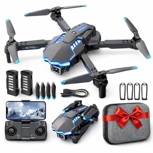 Dron con Camara 1080 para Niño y Adultos Juguete Regalo para Niño