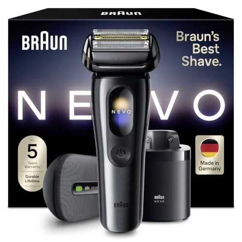 Braun NEVO Afeitadora Eléctrica Hombre, NEVO17015C, Grafito