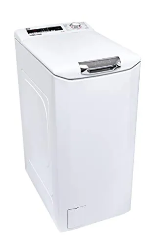 Hoover H3TM08TACE/1-37 Lavadora carga superior, 1000RPM, Ancho 40 cm, Apertura Slow Motion, Power Care System, 16 Programas, Clase F, Blanco, 8 kg