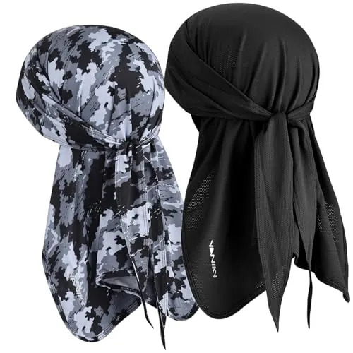 YANIKY Gorra Mujer – Transpirable Verano Durag, Bandana Cara Protección de Cabeza y Cuello Pañuelo Multifuncional 3 en 1 Elástico Bandana Deportiva