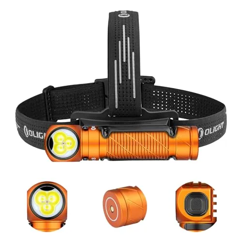 OLIGHT Perun 3 Linterna Frontal Recargable 3000 Lumen 20 Días Máx 160 Metro