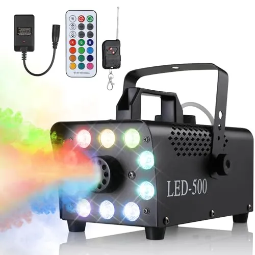 MAMIZO Máquina de Humo, 500W Máquina de Niebla Portátil