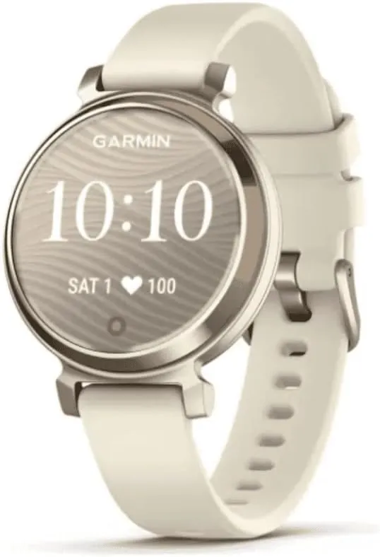 Garmin Lily 2, Reloj Inteligente, Diseño Elegante, Datos de Salud y Forma Física, Pantalla Táctil, Notificaciones Inteligentes, Autonomía hasta 5 días, Dorado