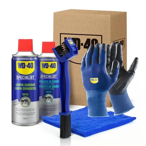 WD-40 Specialist Kit Cadena Motorbike Seco Completo