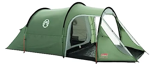 Coleman Coastline 3 Plus Tienda de campaña, Tienda de 3 Personas, Tienda túnel, Tienda Camping, Trekking Ligera con vestíbulo, Impermeable 3000 mm