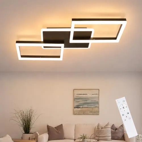 ZMH Lámpara de Techo LED Lámpara de Techo para Sala de Estar Lámpara de