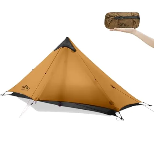 Night Cat Tienda Ultraligero 1 Persona: Impermeable Campaña para Mochileros Senderismo Profesional Camping