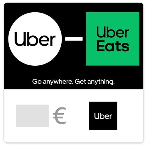 Uber Tarjeta Regalo - por correo electrónico