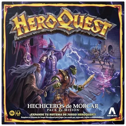 Avalon Hill HeroQuest Pack de Misión Wizards of Morcar (Requiere el Sistema de Juego HeroQuest) - Versión en Español