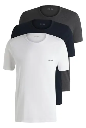 BOSS T-Shirt RN 3P Classic Camiseta, Open Miscellaneous 961, L para Hombre