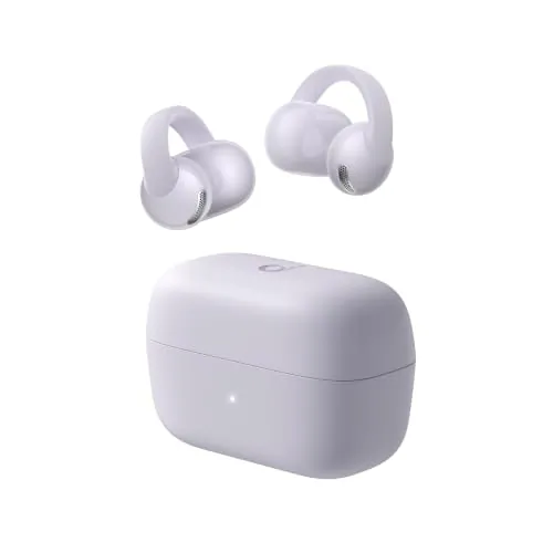 Soundcore C50i de Anker, Auriculares Abiertos, Auriculares con Clip, diseño FlexiClip, Drivers de 12 mm con Graves potentes, Llamadas nítidas con IA, 28 h de Uso, Ajuste Seguro, IP55, Bluetooth 6.0