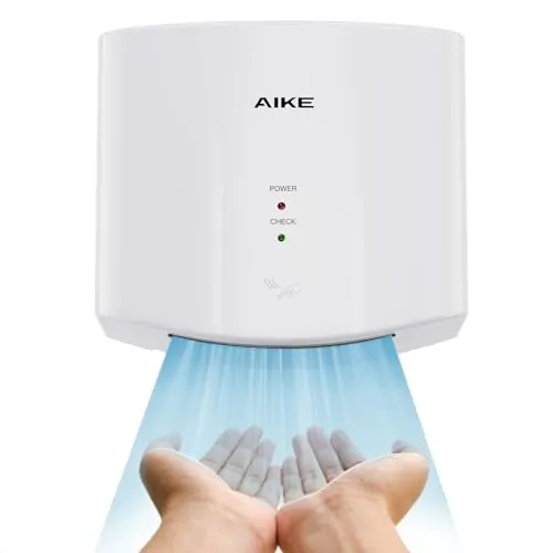 AIKE Air Wiper Secamanos Compacto, Secado De Alta Velocidad Aseos Públicos