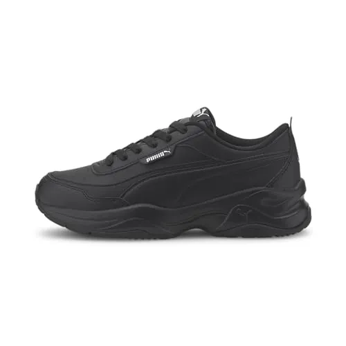 PUMA Cilia Mode, Zapatillas de Deporte Mujer, Puma Black-Puma Silver, 42 EU