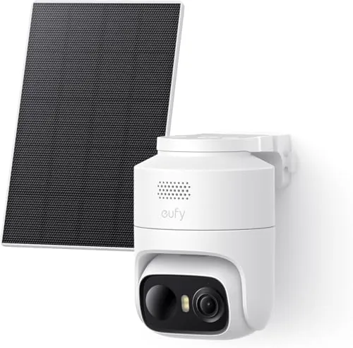eufy by Anker eufyCam C37 Cámara Vigilancia WiFi Exterior 2K Solar