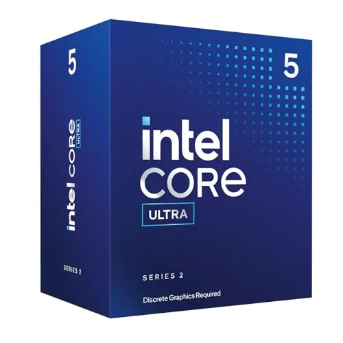 Intel® Core™ Ultra 5 procesador para Equipos de sobremesa 225F, 10 núcleos (6 P-Cores + 4 E-Cores) hasta 4.9 GHz