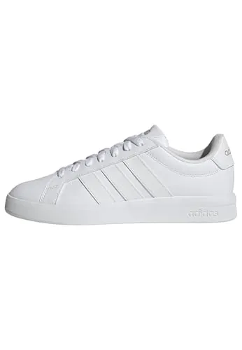 adidas Hombre Grand Court Base 3.0 Shoes, FTWR White/FTWR White/Grey Two, 43 1/3 EU