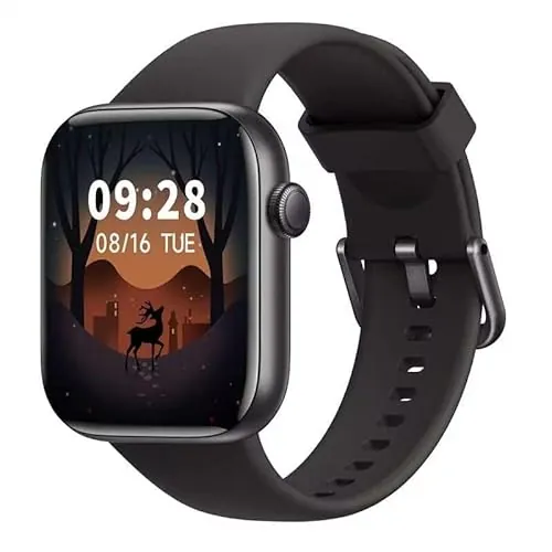 Reloj Inteligente Mujer Hombre, 1.85" Smartwatch con Llamadas Bluetooth, 140+ Modos Deportivos Smart Watch con SpO2/Pulsómetro/Monitor de Sueño/Podómetro, Impermeable IP68 Smart Watch Para Android iOS
