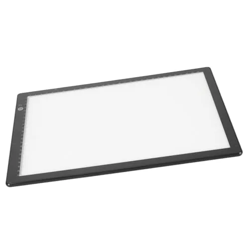 Caja de Luz Ultradelgada para Visor de Diapositivas A4, 3 Modos de Brillo, Edición de Aplicaciones, LED, Escáner de Diapositivas Alimentado por USB para Película Negativa