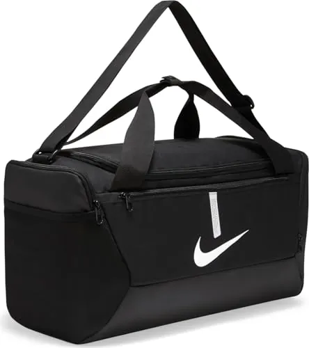 Nike CU8097-010 NK ACDMY Team S Duff Gym Bag Unisex Adult Black/Black/(White) Tamaño Uni
