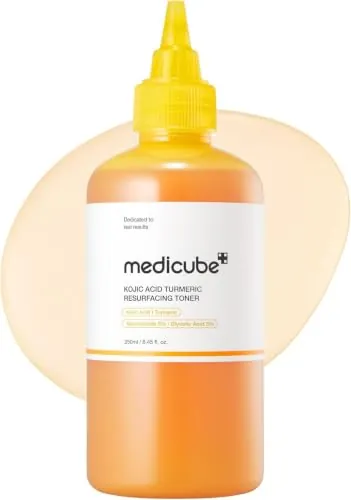 medicube Kojic Acid Turmeric Smoothing Toner for Face & Body