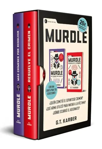 Estuche Murdle: vol. 1 + vol. 2 + libreta de deducciones: Incluye: Murdle: Resuelve el crimen + Murdle: Más crímenes por resolver + Libreta de deducciones (Voces de hoy)