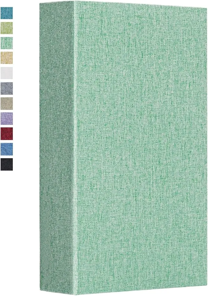 Vienrose Álbum de Fotos 10x15 cm de Gran Capacidad 300 Fotos Cubierta de Tela Libro de Imágenes Horizontales, Familia, Bebé, Boda, Aniversario, Vacaciones