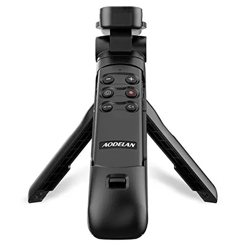 AODELAN Tripode de agarre inalámbrico con control remoto para vlogging, para Sony ZV-E10, ZV-1F, a6100, a6400, a6600, a7 III, a7R III, a7R IV, a9, a9 II, reemplaza GP-VPT2BT