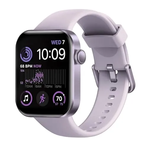 Reloj Inteligente Mujer Hombre, 1.85" Smartwatch con Llamadas Bluetooth, 140+ Modos Deportivos Smart Watch con SpO2/Pulsómetro/Monitor de Sueño/Podómetro, Impermeable IP68 Smart Watch Para Android iOS