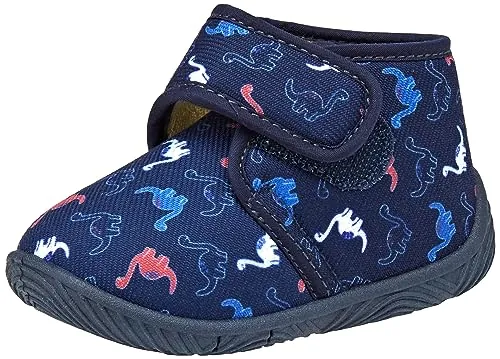 Chicco, Pantuflas Niño, Zapatillas para la Guardería y la Casa con Cierre Cómodo Ajustable, Designed in Italy
