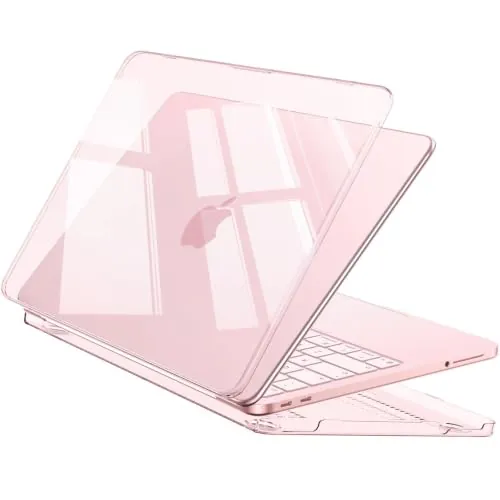 EooCoo para Funda MacBook Neo 2026 A3404 con Chip A18 Pro Rosa