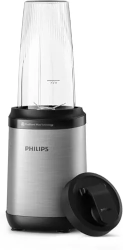 Philips 5000 Batidora de Vaso ProBlend Plus, 800W, 0,7L, Acero inoxidable