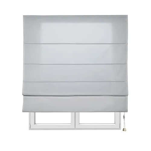 STORESBASIC Estor Plegable con Varillas Translúcido Gris 45x175 (Ancho x Alto)