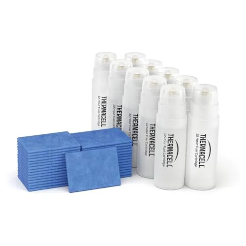 Thermacell Recambio Antimosquitos – Protección 20 m², 120 Horas