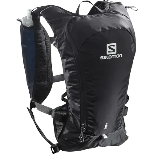 Salomon Agile 6 Set, arnés Ligero Dynamic Comfort, Almacenamiento Acceso rápido, Mochila versátil para Media Distancia y Senderismo