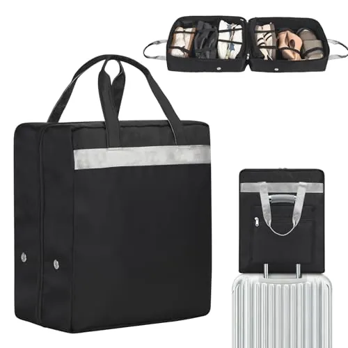 Bolsa de Zapatos para Viajes, Bolsa de Zapatos de Viaje Resistente al Agua, Organizador para Viajes o Almacenamiento en casa, Equipaje de Viaje, Bolsa de Zapatos para Mujer y Hombre, para hasta 6
