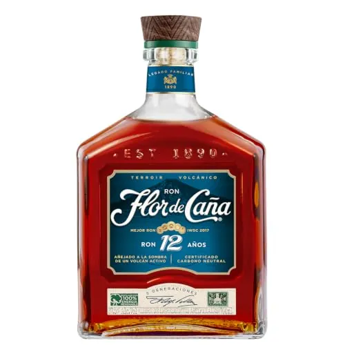 Ron Flor de Caña Centenario 12 años, 1 botella 70 cl