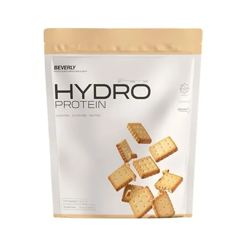Beverly HYDRO PROTEIN – Proteína Hidrolizada de Suero con DigeZyme® y Tolerase® | 29 g Proteína por Ración | 1 kg (28 Servicios) | Alta Digestibilidad (Petit beurre)